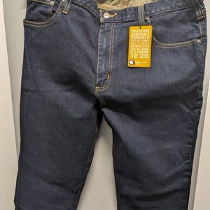 CARHARTT Men's rugged flex denim pants 38